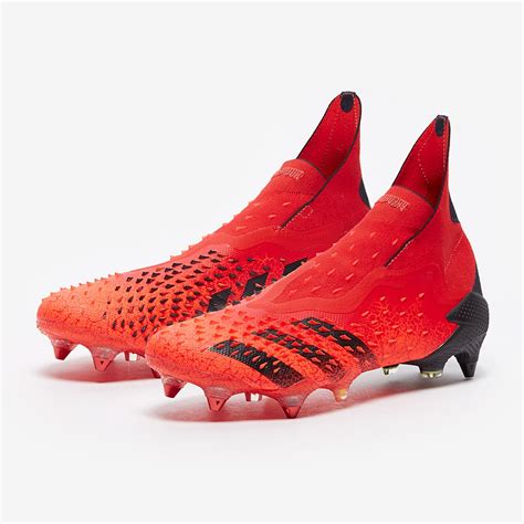 taquetes adidas predator rojos